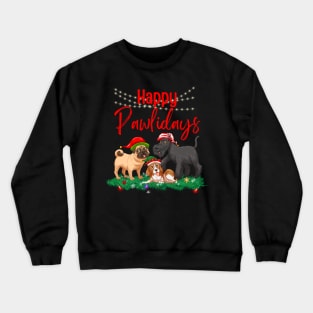 Happy Pawlidays Crewneck Sweatshirt